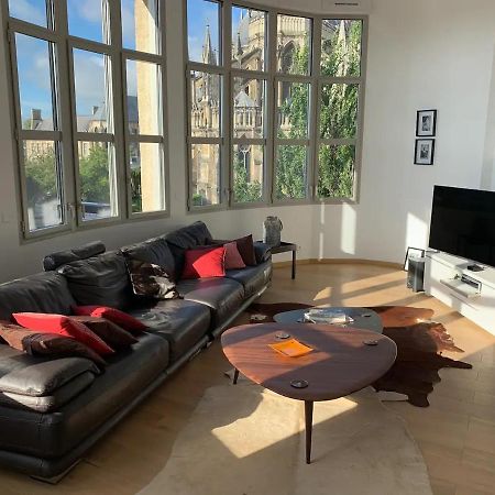 Loft Des Sacres - Vue Unique Sur La Cathedrale Apartamento Reims Exterior foto