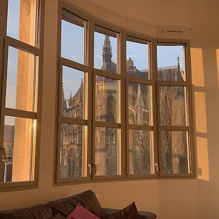 Loft Des Sacres - Vue Unique Sur La Cathedrale Apartamento Reims Exterior foto